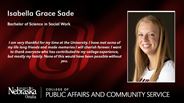 Isabella Sade - Isabella Grace Sade - Bachelor of Science in Social Work