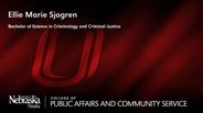Ellie Sjogren - Ellie Marie Sjogren - Bachelor of Science in Criminology and Criminal Justice