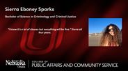 Sierra Sparks - Sierra Eboney Sparks - Bachelor of Science in Criminology and Criminal Justice