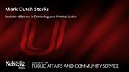 Mark Starks - Mark Dutch Starks - Bachelor of Science in Criminology and Criminal Justice