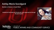 Ashley Svendgard - Ashley Marie Svendgard - Bachelor of Science in Social Work