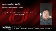 James Waller - James Allen Waller - Bachelor of Multidisciplinary Studies
