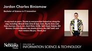 Jordan Biniamow - Jordan Charles Biniamow - Bachelor of Science in IT Innovation