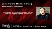 Zackery Hartzog - Zackery David Thomas Hartzog - Bachelor of Science in Computer Science