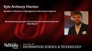 Kyle Haston - Kyle Anthony Haston - Bachelor of Science in Management Information Systems