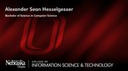 Alexander Hesselgesser - Alexander Sean Hesselgesser - Bachelor of Science in Computer Science
