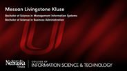 Messan Kluse - Messan Livingstone Kluse - Bachelor of Science in Management Information Systems - Bachelor of Science in Business Administration