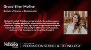 Grace Maline - Grace Ellen Maline - Bachelor of Science in Bioinformatics