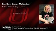 Matthew Malzacher - Matthew James Malzacher - Bachelor of Science in Computer Science