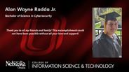 Alan Radda, Jr. - Alan Wayne Radda Jr. - Bachelor of Science in Cybersecurity
