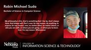 Robin Suda - Robin Michael Suda - Bachelor of Science in Computer Science