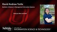 David Tuttle - David Andrew Tuttle - Bachelor of Science in Management Information Systems