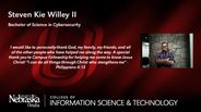 Steven Willey II - Steven Kie Willey II - Bachelor of Science in Cybersecurity