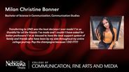 Milan Bonner - Milan Christine Bonner - Bachelor of Science in Communication - Communication Studies