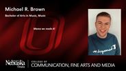 Michael Brown - Michael R. Brown - Bachelor of Arts in Music - Music