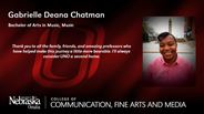 Gabrielle Chatman - Gabrielle Deana Chatman - Bachelor of Arts in Music - Music