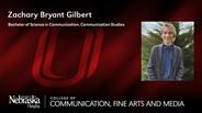 Zachary Gilbert - Zachary Bryant Gilbert - Bachelor of Science in Communication - Communication Studies
