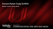 Forrest Griffith - Forrest Parker Cody - Forrest Parker Cody Griffith - Bachelor of Arts in Music - Music