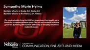 Samantha Helms - Samantha Marie Helms - Bachelor of Arts in Studio Art - Studio Art - Bachelor of Arts in Art History