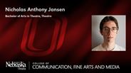 Nicholas Jansen - Nicholas Anthony Jansen - Bachelor of Arts in Theatre - Theatre