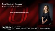 Sophie Knauss - Sophie Jean Knauss - Bachelor of Arts in Theatre - Theatre