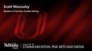 Scott Macauley - Scott Macauley - Bachelor of Fine Arts - Creative Writing