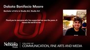 Dakota Moore - Dakota Bonifacio Moore - Bachelor of Arts in Studio Art - Studio Art