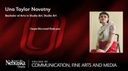 Una Novotny - Una Taylor Novotny - Bachelor of Arts in Studio Art - Studio Art