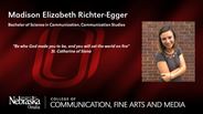 Madison Richter-Egger - Madison Elizabeth Richter-Egger - Bachelor of Science in Communication - Communication Studies