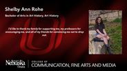 Shelby Rohe - Shelby Ann Rohe - Bachelor of Arts in Art History - Art History