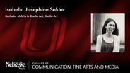 Isabella Saklar - Isabella Josephine Saklar - Bachelor of Arts in Studio Art - Studio Art