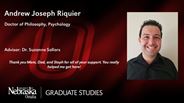 Andrew Riquier - Andrew Joseph Riquier - Doctor of Philosophy - Psychology 