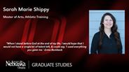 Sarah Shippy - Sarah Marie Shippy - Master of Arts - Athletic Training 