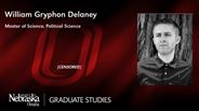 William Delaney - William Gryphon Delaney - Master of Science - Political Science 