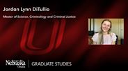 Jordan DiTullio - Jordan Lynn DiTullio - Master of Science - Criminology and Criminal Justice 