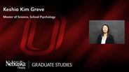 Keshia Greve - Keshia Kim Greve - Master of Science - School Psychology 