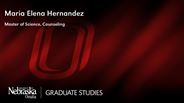 Maria Olvera Hernandez - Maria Hernandez - Maria Elena Hernandez - Master of Science - Counseling 