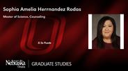 Sophia Hernandez Rodas - Sophia Rodas - Sophia Amelia Herrnandez Rodas - Master of Science - Counseling 