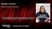 Kaelynn Jensen - Kaelynn Jensen - Master of Science - Counseling 