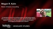 Megan Kuhn - Megan R. Kuhn - Master of Science - Counseling 