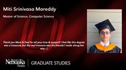 Miti Mareddy - Miti Srinivasa Mareddy - Master of Science - Computer Science 