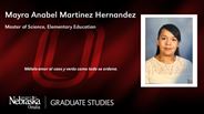 Mayra Martinez Hernandez - Mayra Hernandez - Mayra Anabel Martinez Hernandez - Master of Science - Elementary Education 