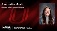 Coral Masek - Coral Nadine Masek - Master of Science - Special Education 