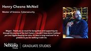 Henry McNeil - Henry Chesna McNeil - Master of Science - Cybersecurity 