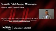 Toussida Minoungou - Toussida Fatah Tanguy Minoungou - Master of Science - Computer Science 