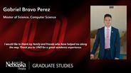 Gabriel Perez - Gabriel Bravo Perez - Master of Science - Computer Science 