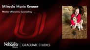 Mikaela Renner - Mikaela Marie Renner - Master of Science - Counseling 