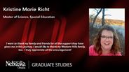 Kristine Richt - Kristine Marie Richt - Master of Science - Special Education 