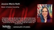 Jessica Roth - Jessica Marie Roth - Master of Science - Counseling 