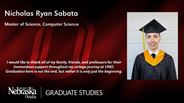 Nicholas Sabata - Nicholas Ryan Sabata - Master of Science - Computer Science 